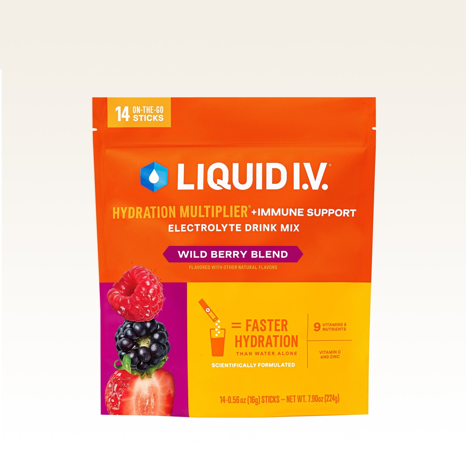 Wild Berry Blend Hydration Multiplier® +Immune Support - Berry Daily Support