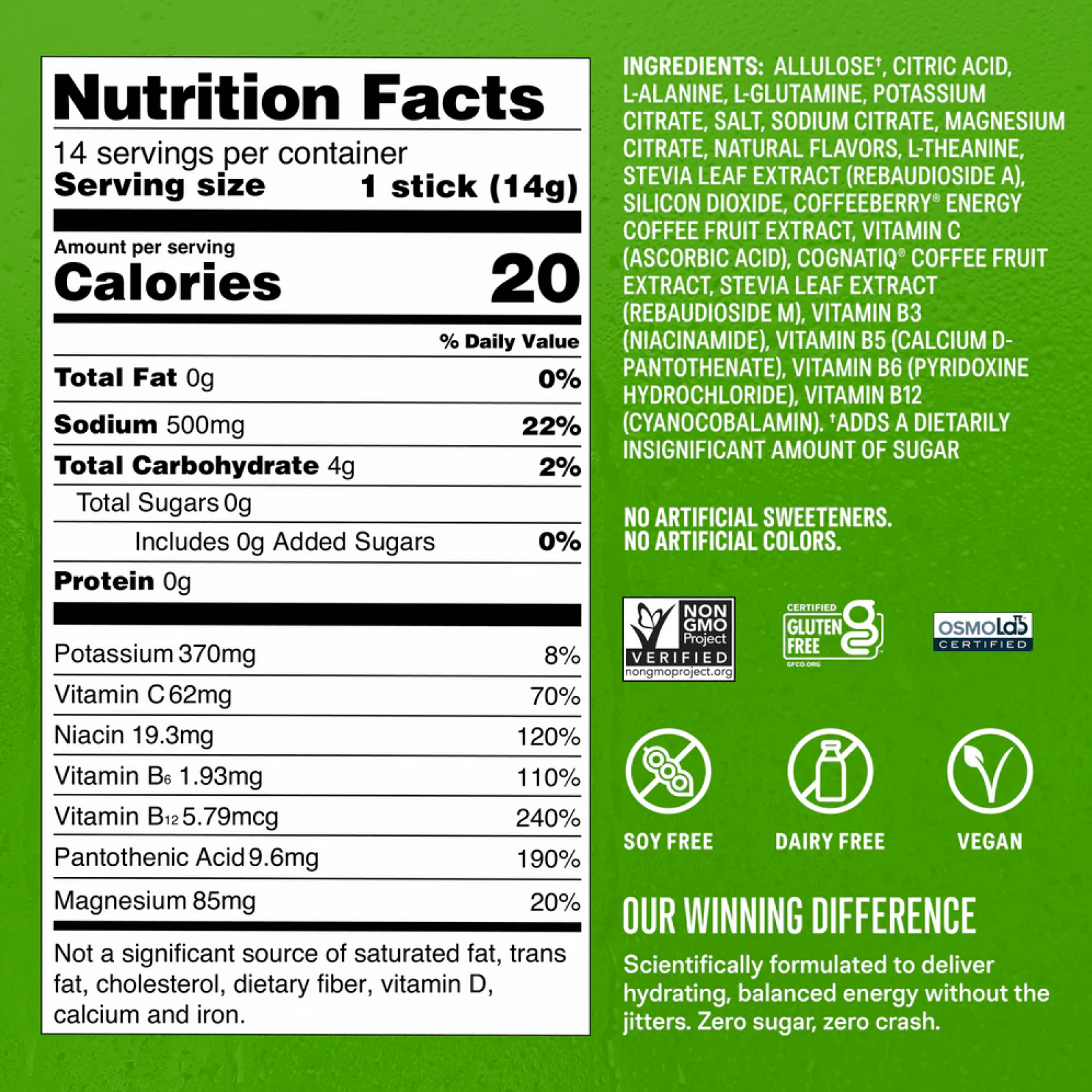 Sugar-Free Energy Fruity Bundle - Fresh Choice