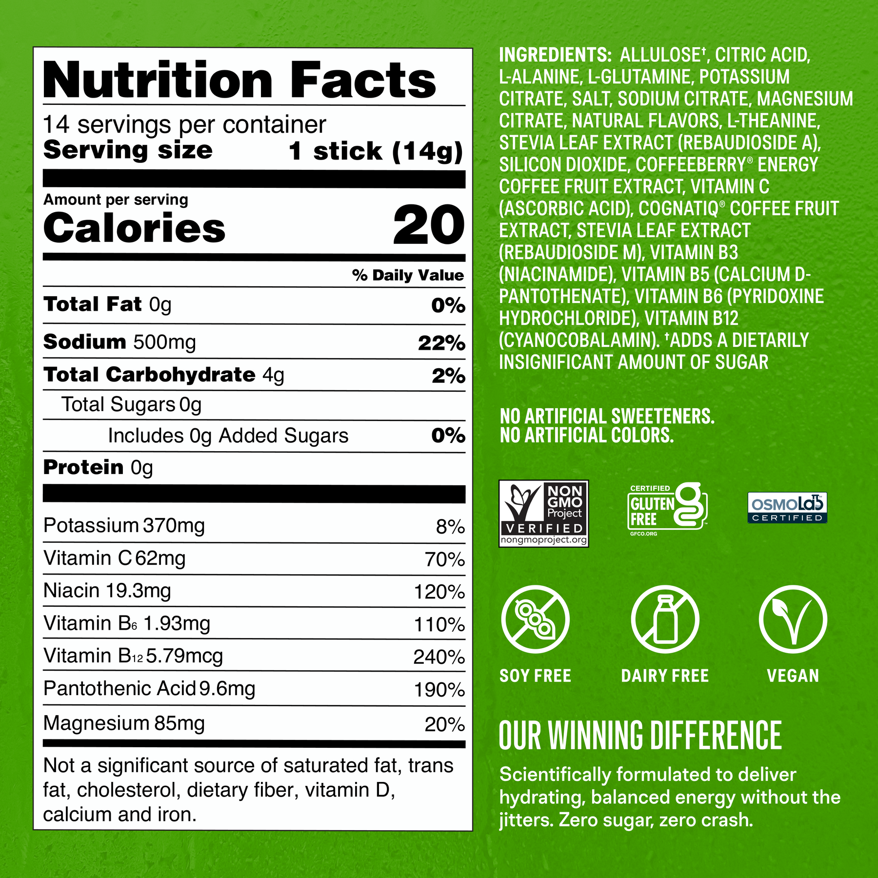 Sugar-Free Energy Fruity Bundle - Fresh Choice